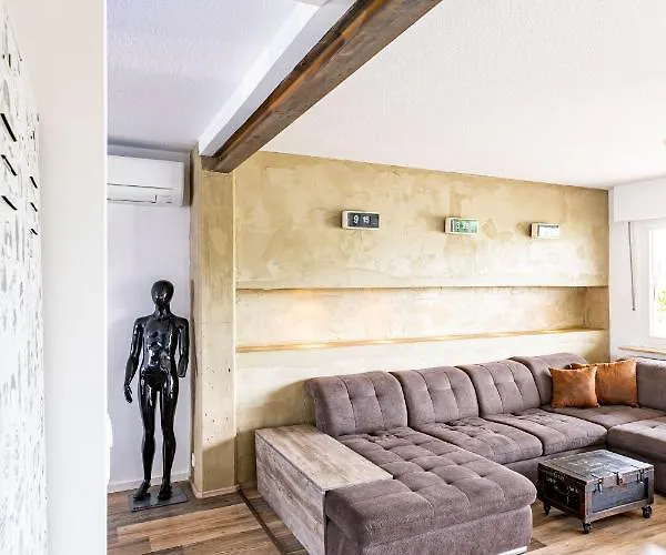 公寓 Architektenwohnungen Mit Panoramablick Bei Koeln 林德拉