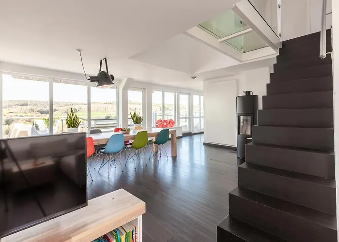 Architektenwohnungen Mit Panoramablick Bei Koeln *